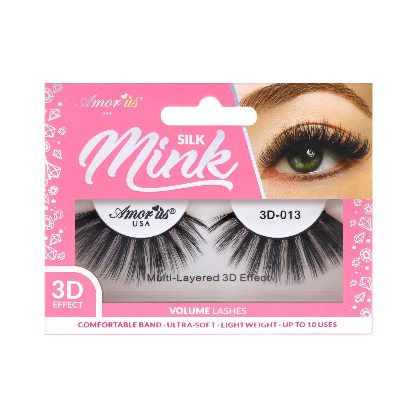 13 - 3D Silk Mink Lashes
