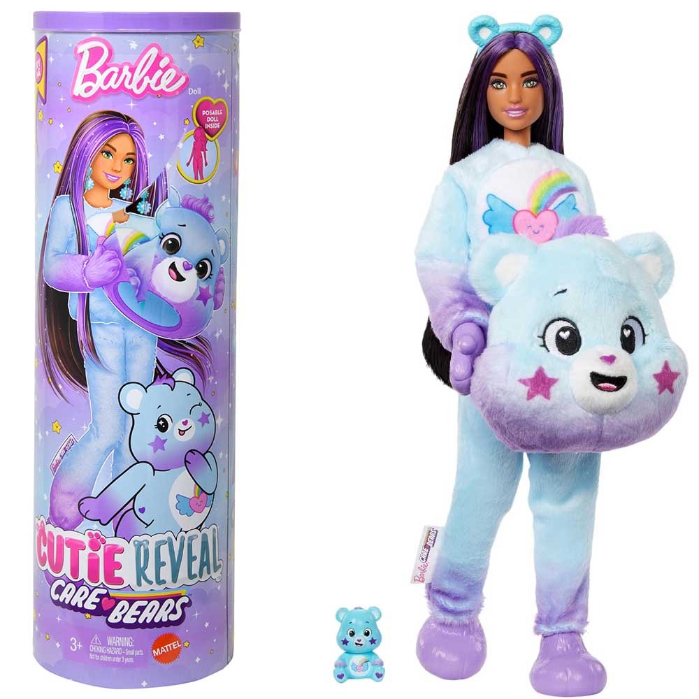 Barbie Care Bears Cutie Reveal Doll & Accessories