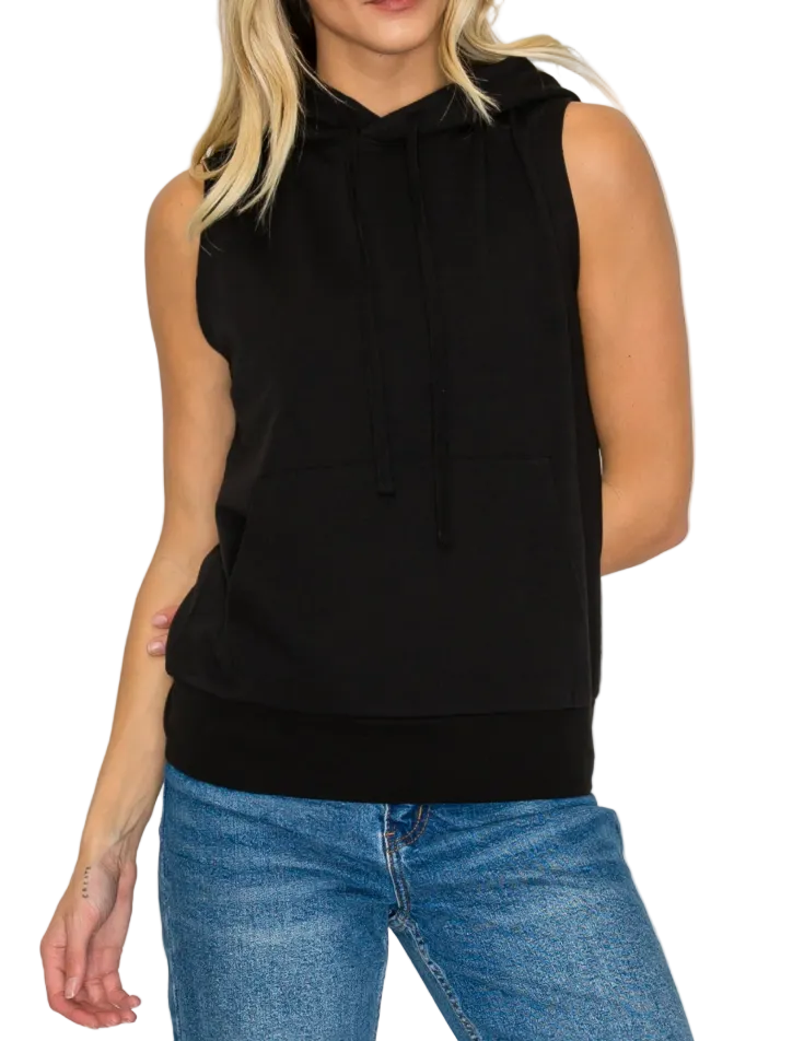 Susanna Sleeveless Hoodie Tank