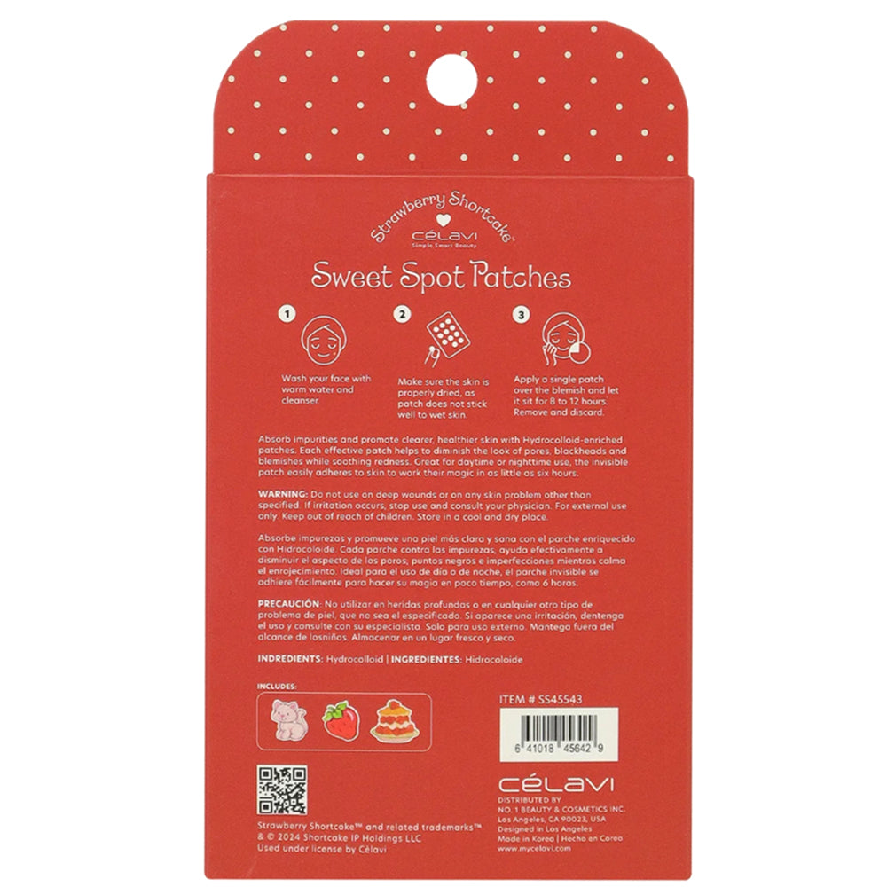Celavi Strawberry Shortcake Hydrocolloid Blemish Patches