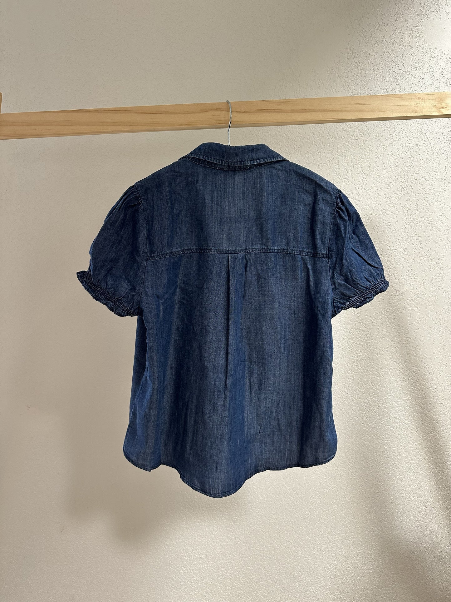 Sadie Short Sleeve Puff Blouse