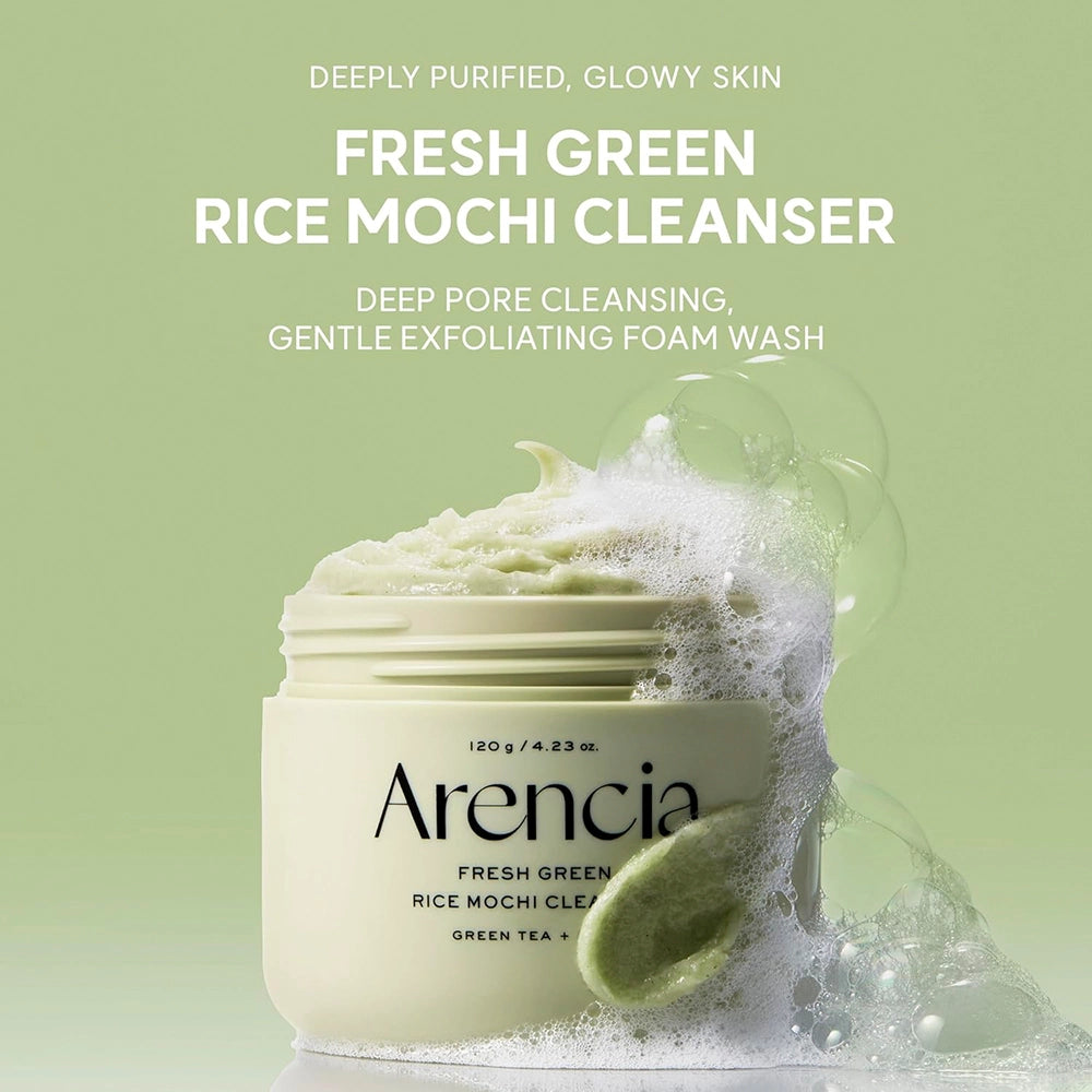 Arencia Fresh Green Rice Mochi Cleanser