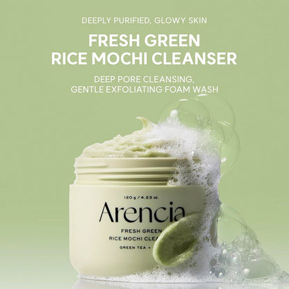 Arencia Fresh Green Rice Mochi Cleanser