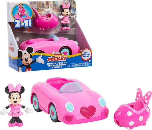 Vehículo transformable de Mickey y Minnie