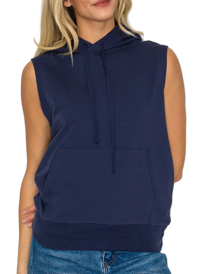 Susanna Sleeveless Hoodie Tank