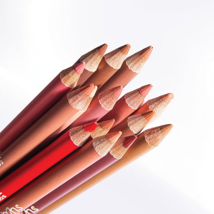 Beauty Creations Wooden Lip Pencil Set (12pc)