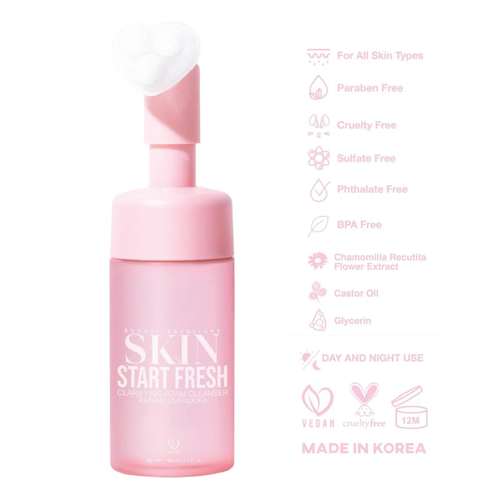 Beauty Creations Start Fresh Clarifying Foam Cleanser