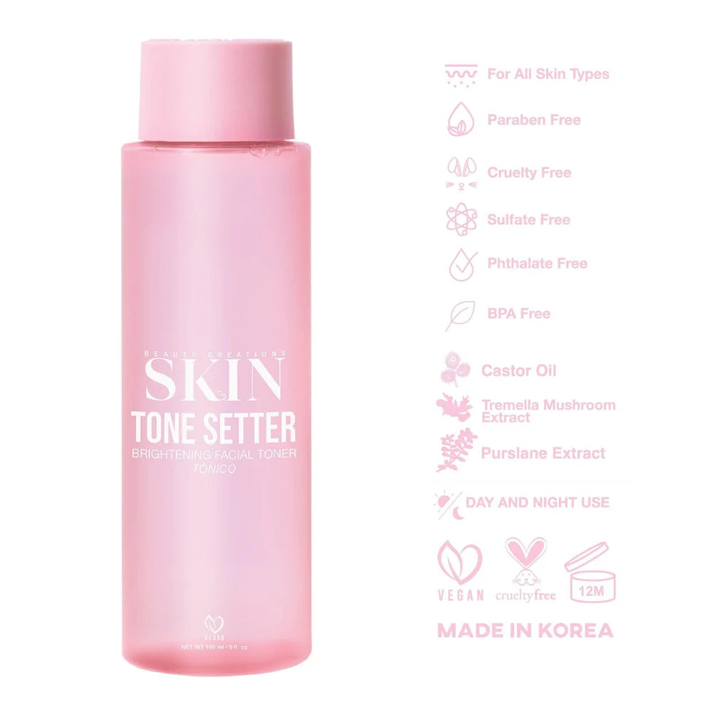 Beauty Creations Tone Setter Brightening Facial Toner